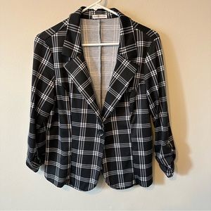 Black/White Blazer